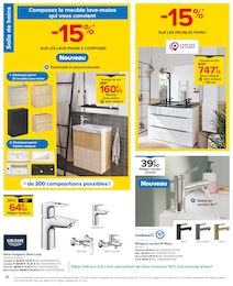 Offre Mitigeur Lavabo dans le catalogue Castorama du moment à la page 14