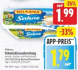 Schmelzkäsezubereitung von Milkana für 1,79 € bei E center im Angebot Schmelzkäsezubereitung von Milkana im aktuellen E center Prospekt