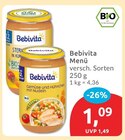 Menü von Bebivita für 1,09 € bei budni im Angebot Menü von Bebivita im aktuellen budni Prospekt
