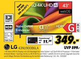 43NU900B6LA im Angebot bei MEDIMAX in Butzbach 43NU900B6LA Angebote von LG bei MEDIMAX Butzbach für 349,00 €