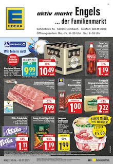 Aktueller EDEKA Prospekt "Aktuelle Angebote" Seite 1 von 24 Seiten für Heimbach