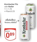 Aktuelles Pils Angebot bei GLOBUS in Gotha ab 0,89 €