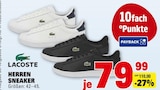 Herren Sneaker Angebote von Lacoste bei Marktkauf Reutlingen für 79,99 €