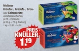 Kräuter-, Früchte-, Grün- oder Schwarztee von Meßmer im aktuellen V-Markt Prospekt für 1,19 €