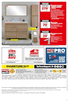 Promo Vasque dans le catalogue Brico Dépôt du moment à la page 16