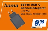 86445 USB-C Schnellladegerät Angebote von hama bei expert Kiel für 9,99 €