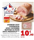 Jambon Cuit Supérieur Avec Couenne Nature Le Foué - Paul Prédault dans le catalogue U Express