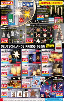 Norma Prospekt der KW 48 "Mehr fürs Geld" Aktueller Norma Prospekt "Mehr fürs Geld" Seite 2 von 16 Seiten