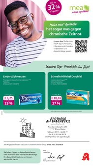 Aktueller mea - meine apotheke Prospekt "Unsere Juni-Angebote" für Waren (Müritz) Aktueller mea - meine apotheke Prospekt für Waren (Müritz) mit Seiten