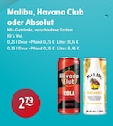 Malibu, Havana Club oder Absolut im Angebot bei Getränke Hoffmann in Frankfurt Malibu, Havana Club oder Absolut Angebote von Malibu, Havana Club, Absolut bei Getränke Hoffmann Frankfurt für 2,79 €
