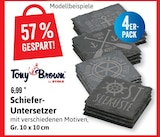 Schiefer-Untersetzer im Angebot bei Kaufhaus Stolz in Stralsund Schiefer-Untersetzer Angebote von Tony Brown bei Kaufhaus Stolz Stralsund für 3,00 €