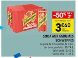 Promo Soda aux agrumes à 3,60 € dans le catalogue Supeco à Poissy