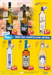 Vodka im Netto Marken-Discount Prospekt "DER ORT, AN DEM DU IMMER AUSGEZEICHNETE PREISE FINDEST." mit 6 Seiten (Herne)