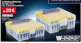 Alkaline-Batterien Angebote von W-ENERGY bei Woolworth Detmold für 20,00 €