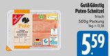 Aktuelles Puten-Schnitzel Angebot bei EDEKA in Augsburg ab 5,59 €