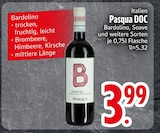 Bardolino im EDEKA Prospekt Bardolino von Pasqua DOC im aktuellen EDEKA Prospekt für 3,99 €