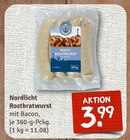 nahkauf Extertal - Nordlicht Rostbratwurst Angebot im Prospekt Nordlicht Rostbratwurst bei nahkauf im Extertal Prospekt für 3,99 €