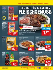 Rindfleisch im aktuellen Netto Marken-Discount Prospekt (Essen) Rindfleisch im Netto Marken-Discount Prospekt "Aktuelle Angebote" mit 63 Seiten (Essen)