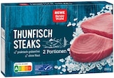 Thunfisch-Steaks von REWE Beste Wahl für 3,99 € bei REWE im Angebot Thunfisch-Steaks von REWE Beste Wahl im aktuellen REWE Prospekt