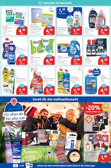 Waschmittel im budni Prospekt "drogeriemarkt" mit 10 Seiten (Hamburg)