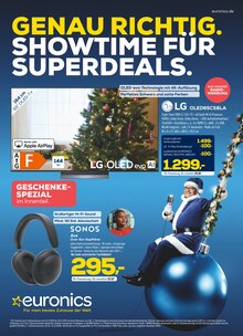 Fernseher im aktuellen EURONICS Prospekt (Neumünster) Fernseher im EURONICS Prospekt "GENAU RICHTIG.SHOWTIME FÜR SUPERDEALS." mit 16 Seiten (Neumünster)