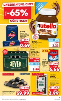 Nutella im aktuellen Kaufland Prospekt (Coburg) Nutella im Kaufland Prospekt "Hier bin ich richtig" mit 67 Seiten (Coburg)