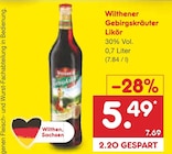 Gebirgskräuter Likör bei Netto Marken-Discount im Prospekt "" für 5,49 €