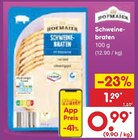 Schweinebraten Angebote von Hofmaier bei Netto Marken-Discount Albstadt für 0,99 €