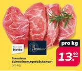 Schweinemagerbäckchen Angebote von Premieur bei Netto mit dem Scottie Schwerin für 13,99 €