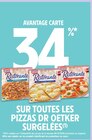 Promo 34% Avantage Carte sur toutes les pizzas Dr. Oetker surgelées à  dans le catalogue Intermarché Contact à Randan