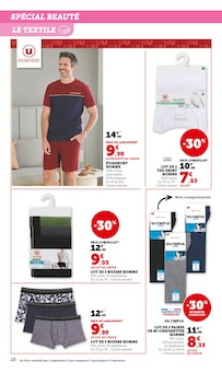Promotion Chaussures Femme dans le prospectus Hyper U, valable du 02/09/2025 au 14/09/2025 Promo Chaussures Femme dans le catalogue Hyper U du moment à la page 28