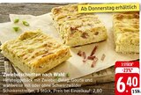 Zwiebelschnitten nach Wahl Angebote bei E center Rüsselsheim für 6,40 €