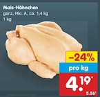 Aktuelle Hähnchen Angebote bei Netto Marken-Discount in Hildesheim Aktuelles Mais-Hähnchen Angebot bei Netto Marken-Discount in Hildesheim ab 4,19 €