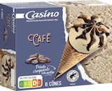 Cônes glacés café - CASINO en promo chez Casino Supermarchés Antibes à 2,09 €