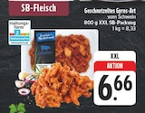 Geschnetzeltes Gyros-Art vom Schwein Angebote bei EDEKA Erlangen für 6,66 €