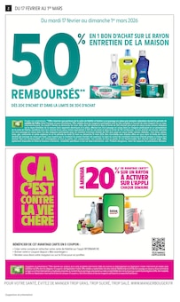 Catalogue Intermarché Super de la semaine "Intermarché" avec 24 pages, valide du 17/02/2026 au 01/03/2026 pour Le Perreux-sur-Marne et alentours Prospectus Intermarché Super de la semaine "Intermarché" avec 24 pages, valide du 17/02/2026 au 01/03/2026 pour Le Perreux-sur-Marne et alentours