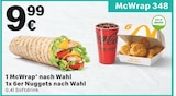 McDonalds Aichtal - McWrap 348 Angebot im Prospekt McWrap 348 bei McDonalds im Aichtal Prospekt für 9,99 €