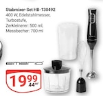 Stabmixer-Set HB-130492 im Angebot bei GLOBUS in Frechen Stabmixer-Set HB-130492 Angebote von emerio bei GLOBUS Frechen für 19,99 €