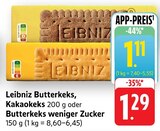 Butterkeks Angebote von Leibniz bei EDEKA Ulm für 1,11 €