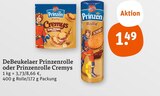 Prinzenrolle oder Prinzenrolle Cremys Angebote von DeBeukelaer bei tegut Offenbach für 1,49 €