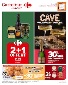 Catalogue Carrefour Market à Arthès cette semaine, valable du 02/12/2025 au 14/12/2025 Prospectus Carrefour Market à Arthès, "CAVE : VINS, ALCOOLS ET SPIRITUEUX", 70 pages de promos valables du 02/12/2025 au 14/12/2025