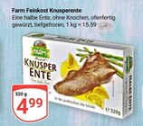 Feinkost Knusperente Angebote von Farm bei GLOBUS St. Ingbert für 4,99 €