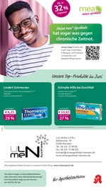 Aktueller mea - meine apotheke Apotheke Prospekt in Nierstein und Umgebung, "Unsere Juni-Angebote" mit 4 Seiten, 01.06.2025 - 30.06.2025