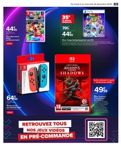 Nintendo Switch Angebote im Prospekt "UN Noël POUR TOUS LES GOÛTS" von Carrefour auf Seite 27