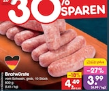 Aktuelles Bratwürste Angebot bei Netto Marken-Discount in Salzgitter ab 3,99 €