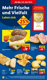 Körnerbrötchen im aktuellen Lidl Prospekt (Bonn) Körnerbrötchen im Lidl Prospekt "LIDL LOHNT SICH" mit 68 Seiten (Bonn)