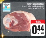 Aktuelles Hintere Schweinehaxe Angebot bei E center in Jena ab 0,44 €