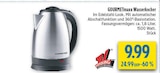 Wasserkocher Angebote von GOURMETmaxx bei diska Amberg für 9,99 €