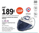 Centrale Vapeur Pro Express Protect - Calor en promo chez E.Leclerc Villeneuve-Saint-Georges à 189,00 €