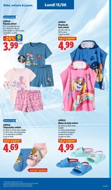 Promos Chaussures dans le catalogue "L'ÉTÉ IMBATTABLE" de Lidl Chaussures en promo dans le catalogue Lidl à la page 55